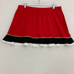 Tail Red Black Activewear Athletic Pull-on Skirt XL Stretch Comfy Tennis